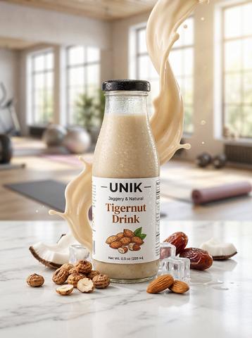 UNIK Tigernut Drink Advertisement